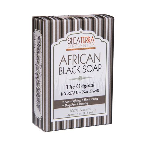 100 Natural And Authentic African Black Soap Shea Terra