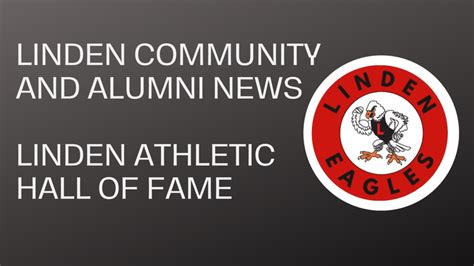 Updates Planned for LHS Athletic Hall of Fame | Linden High School