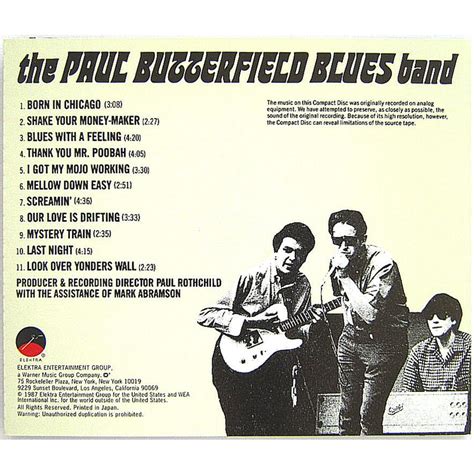 中古THE PAUL BUTTERFIELD BLUES BAND ザポールバターフィールドブルースバンド THE PAUL