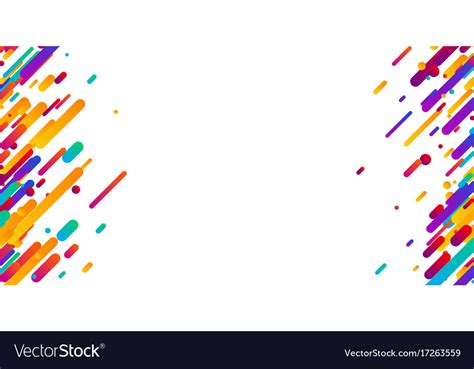 Colorful abstract background on white Royalty Free Vector