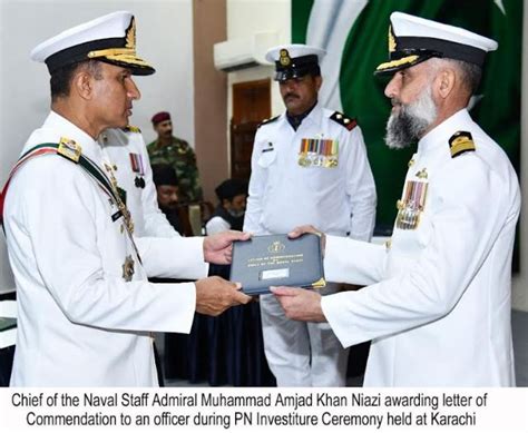 Pakistan Navy personnel conferred military awards - Islamabad Post