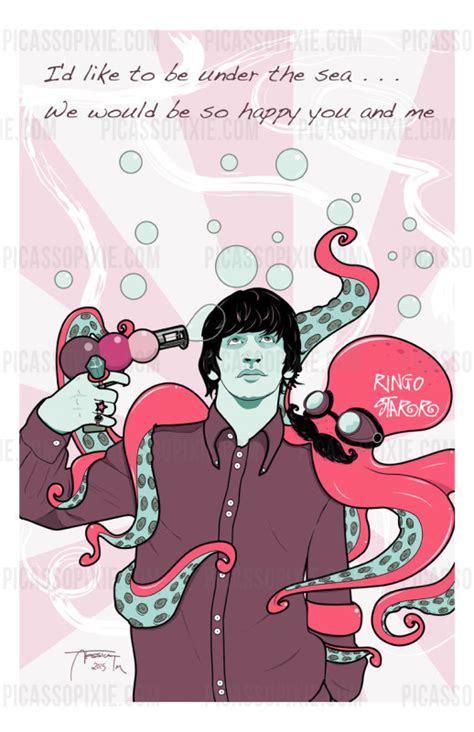 Ringo Starr Octopus' Garden - Picasso Pixie