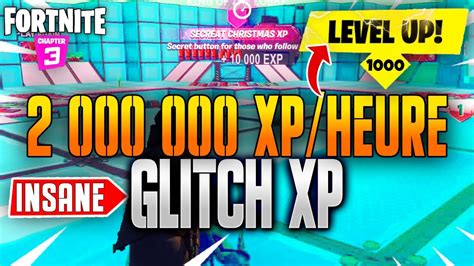 Comment Monter Niveau 1000 Sur Fortnite Glitch Xp 2 000 000 Xpheure