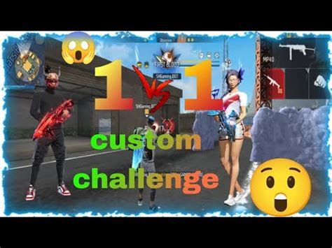 Vs Custom Challenge Freefire