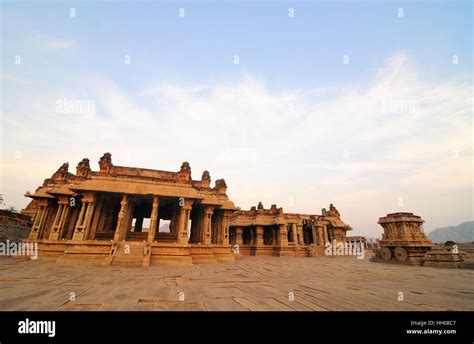 Hampi Temples and Ruins Stock Photo - Alamy