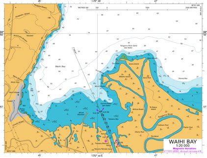 Waihi Bay Map by Land Information New Zealand | Avenza Maps