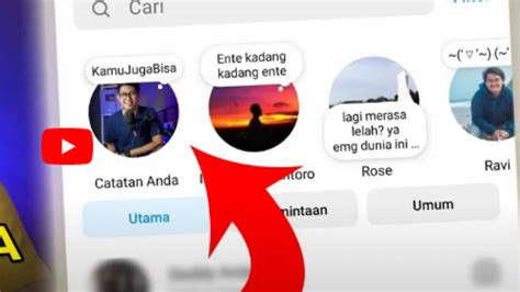 Cara Menggunakan Fitur Baru Instagram Notes Atau Catatan IG Yang Lagi