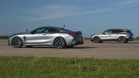 BMW M8 And iX M60 Drag Race Is A Family ICE Vs. EV Battle