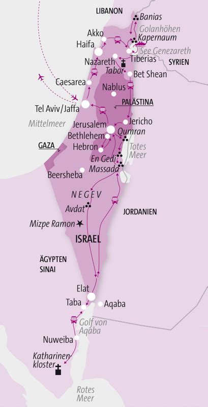 Israel Heiliges Land Reiserouten F R Gruppen Kulturreisen