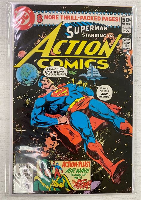 Action Comics #513 Direct DC 1st appearance of H.I.V.E. (HIVE) 8.0 VF ...