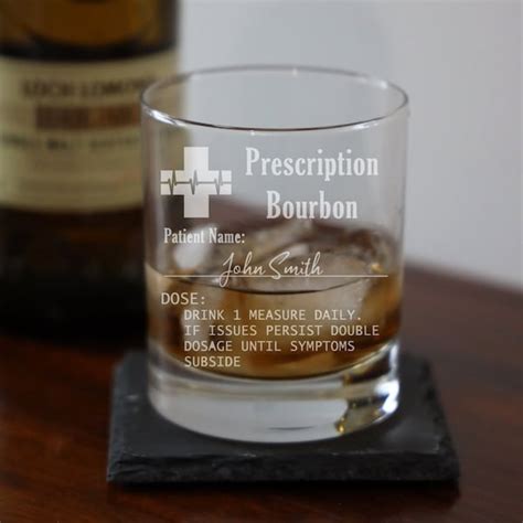 Personalised Whiskey Glass Etsy UK