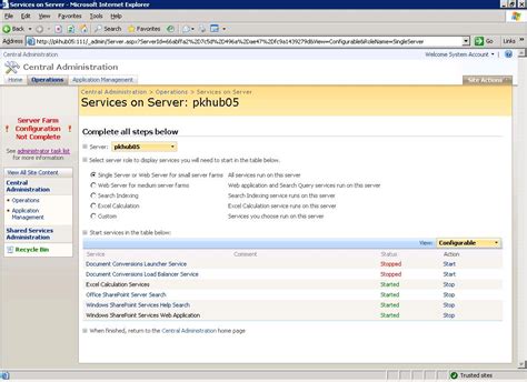 Installing Microsoft Office Sharepoint Server Codeproject