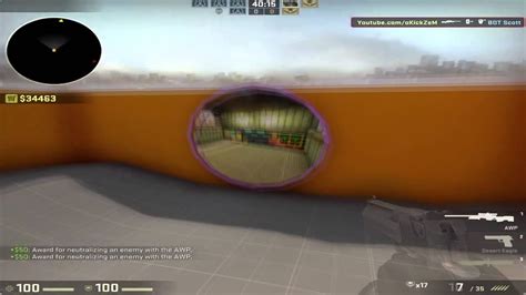 Csgo Awp Tutorial Practicing Awping Mid Double Doors On De Dust