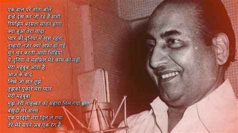 Mohammad Rafi Hit Songs Rafi Lata Romantic Superhit Songs Evergreen