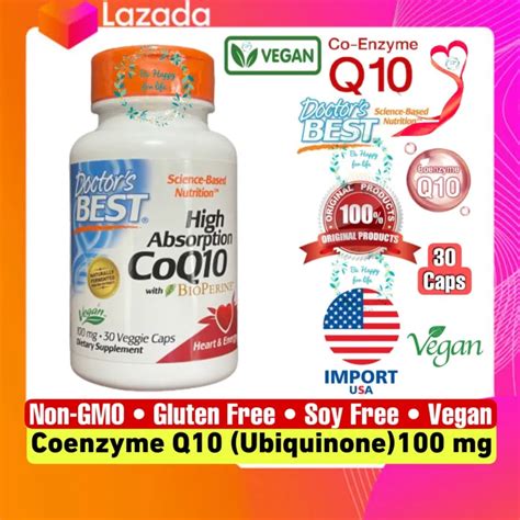 Doctor S Best High Absorption Coq With Bioperine Mg