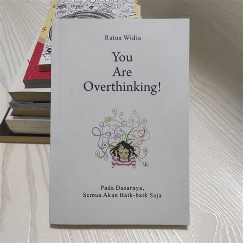 Jual Buku Bekas Ori You Are Overthinking Pengembangan Diri Second