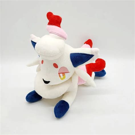 21s 28cm Pokemon Arceus Plush Toy Cartoon Cute Hisuian Zorua White Fox