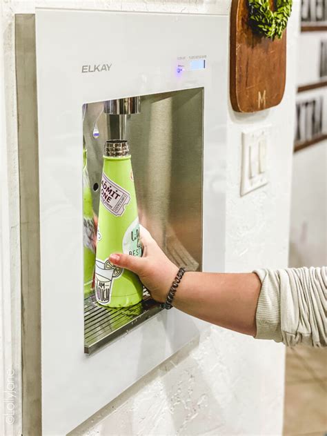 Your Kitchen Needs this Built-In Wall Water Dispenser - Lolly Jane