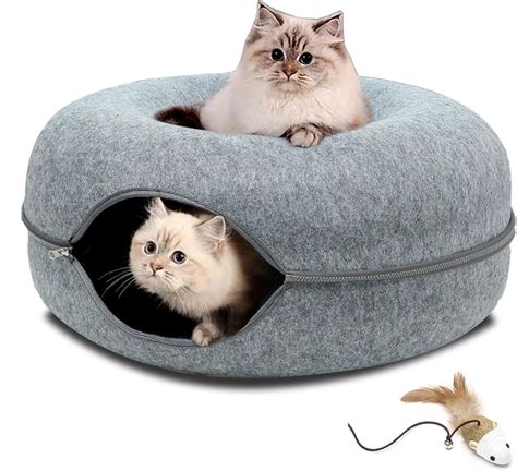 Amazon Cat Tunnel Bed Peekaboo Cat Cave All Season Cat Tunnel