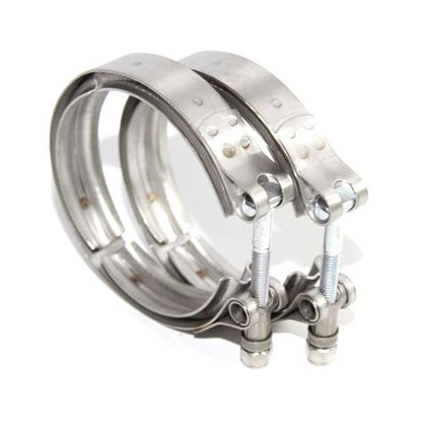 Two Piece Stainless Steel Quick Release V Band Clamp For 35 Id V Band