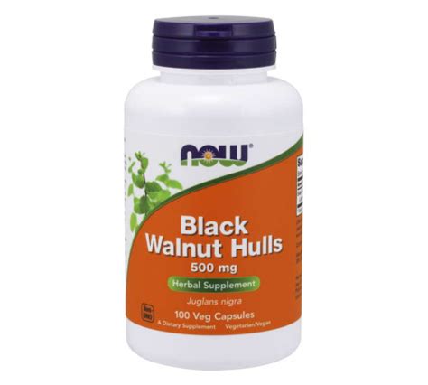 Черный орех Now Foods Black Walnut Hulls (100 капс) купить в Минске ⭐️ ...