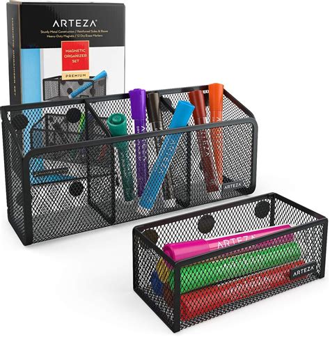 Arteza Organizer Magnetico Porta Penne In Maglia Con Pennarelli