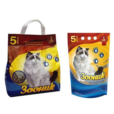 Зооник / Наполнитель для кошачьего туалета Комкующийся, 5 л - купить с ...