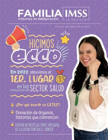 Revista Familia IMSS Historias de IMSSpiración No 12 Septiembre 2020