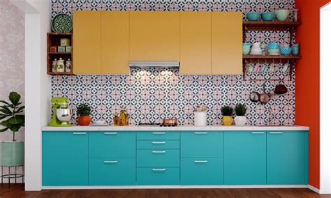 Modern Blue Kitchen Cabinets For Your Home | DesignCafe