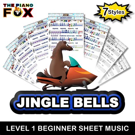 jingle bells piano sheet music 9