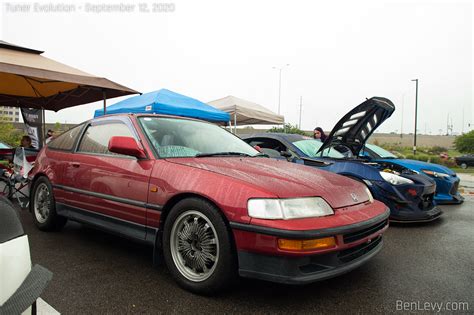 Red Jdm Honda Crx Si