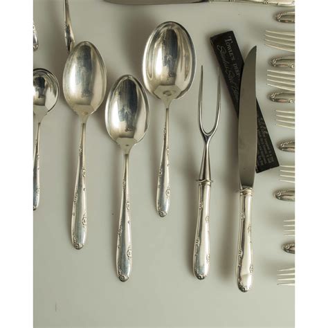 62 Piece Towle Sterling Silver Flatware | Witherell's Auction House