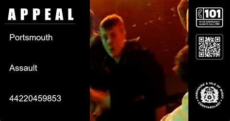 Appeal Following Assault At Portsmouth Nightclub Hampshire And Isle