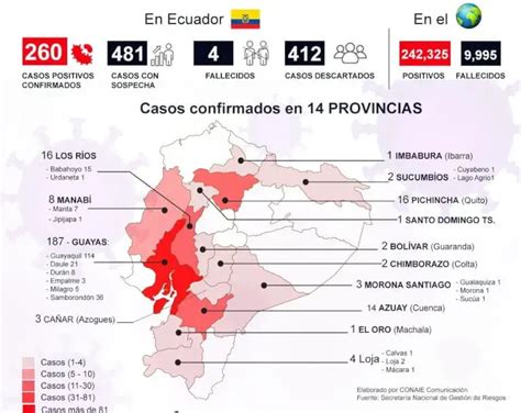 Coronavirus Covid En Ecuador Casos Confirmados Sube A