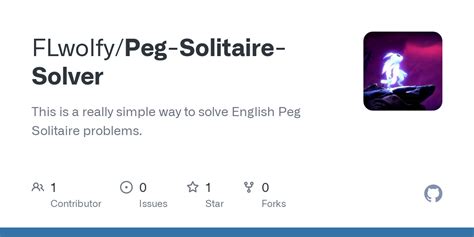 GitHub - FLwolfy/Peg-Solitaire-Solver: This is a really simple way to solve English Peg ...