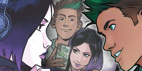 Teen Titans How Beast Boy And Ravens New Romance Begins