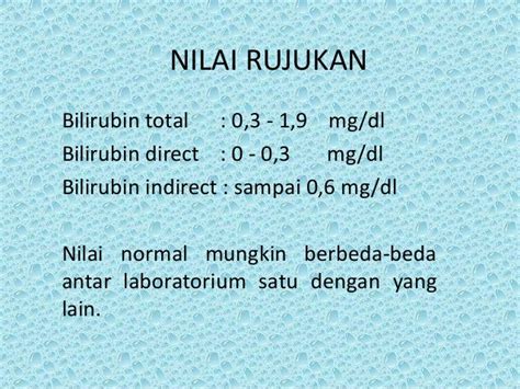 Ppt Bilirubin