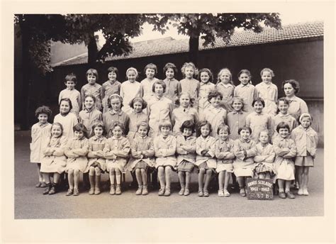 Photo De Classe Cours élémentaire 2ème Année De 1961 Ecole Jeanne Du