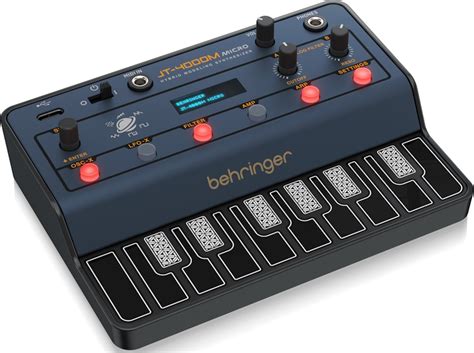 Behringer JT-4000M Micro – обновлённый карманный гибридный синтезатор ...