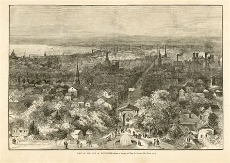 Birds Eye View Of Milwaukee Print Wisconsin Historical Society