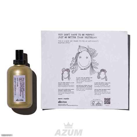 Davines Spray - primer for shine and volume of hair, protection from ...