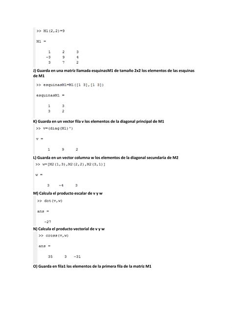 Operacion Con Matrices De Matlab Pdf