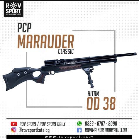 Pcp Marauder Classic Hitam Od Rovsport