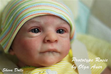 Sheva Dolls Prototype Reborn Doll Rosie Adopted