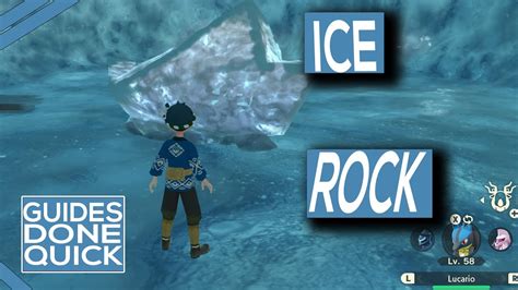 What Does The Ice Rock Do In Pokemon Legends Arceus Youtube