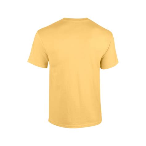 Gi5000 Heavy Cotton Adult T Shirt Yellow Haze Gildan