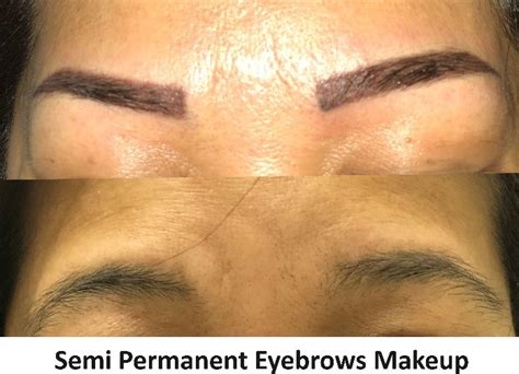 Semi Permanent Eyebrow Makeup Toronto Saubhaya Makeup