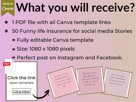 50 Funny Life Insurance Memes Life Insurance Agent Marketing CANVA Templates Editable Life ...