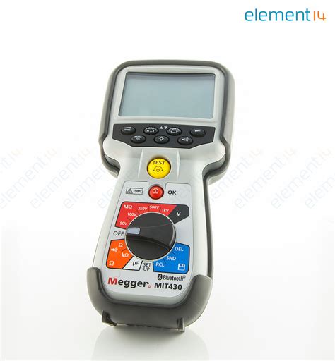 MIT430 EN MEGGER Insulation Tester Analogue Digital Megohmmeter