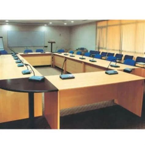 Brown Wooden Office Conference Table Seating Capacity 12 At Rs 25000